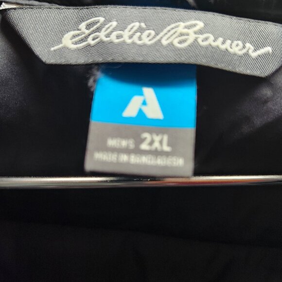 NWT!! Men's Eddie Bauer Down Pertex Quantum First Ascent Puffer Jacket BLACK - Picture 6 of 12